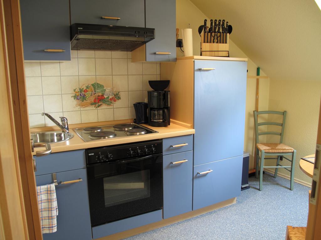 Pension Appartementhaus Central Nordhausen Ruang foto