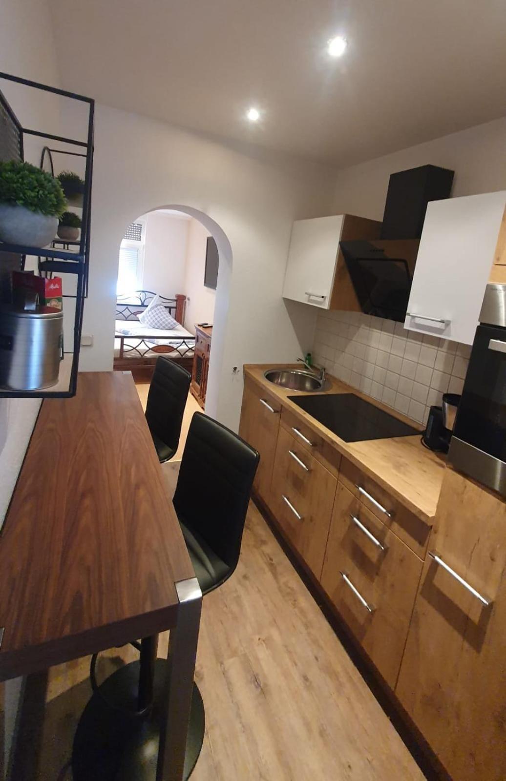 Pension Appartementhaus Central Nordhausen Bagian luar foto